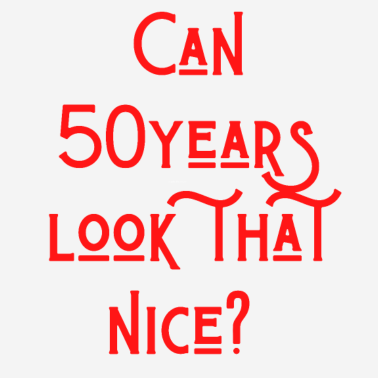 Zoom image Leuke 50 jaar, grappige verjaardagsspreuk 50 jaar