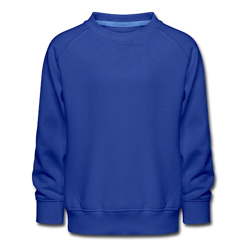 Kids' Premium Sweatshirt Vorne royal blue