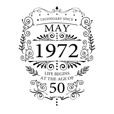 Zoom image mai 1972 bursdagsordtak