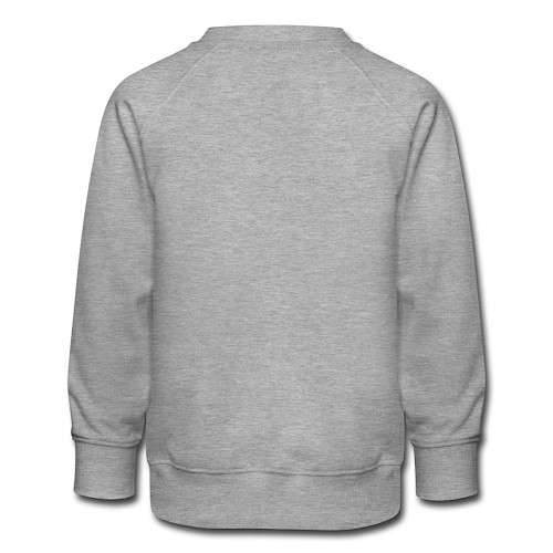Kids' Premium Sweatshirt Hinten heather grey