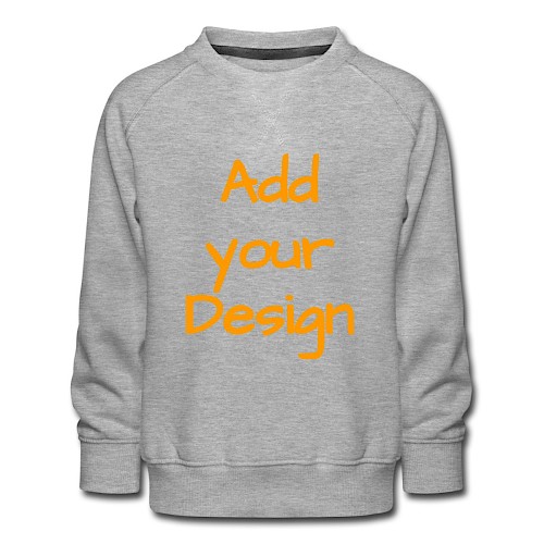 Kids' Premium Sweatshirt heather grey