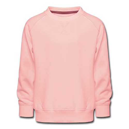 Lasten premium-collegepaita Vorne kristalliroosa