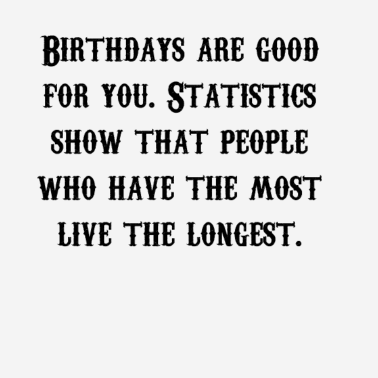 Zoom image Cool birthday saying