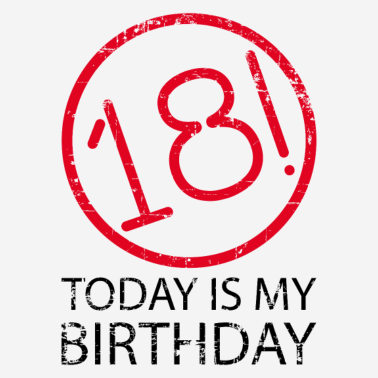 Zoom image Birthday 18 years Birthday saying gift