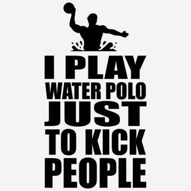Zoom image Water polo motif Waterpolo Sport