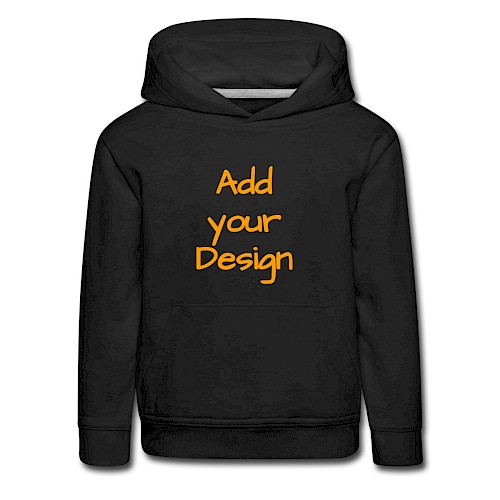 Kids' Premium Hoodie black