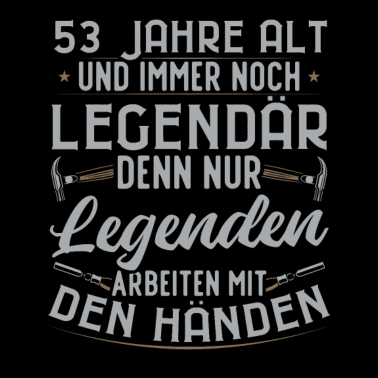 Zoom image Ein legendärer 53-jähriger 53. Geburtstag Handwerk