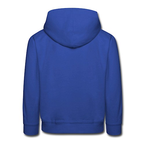 Kids' Premium Hoodie Hinten royal blue