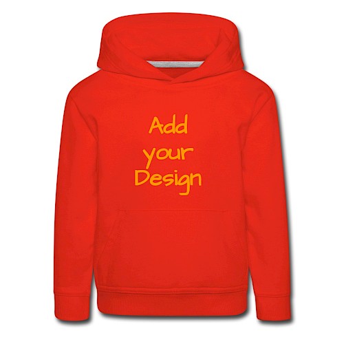 Kids' Premium Hoodie red