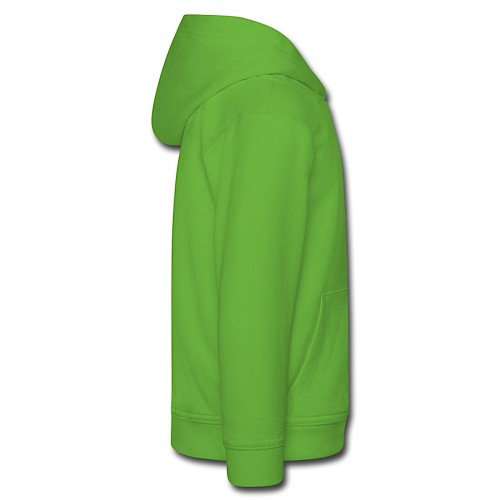 Premium hættetrøje til børn Rechts lysegrøn