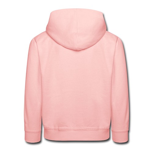 Kids' Premium Hoodie Hinten crystal pink