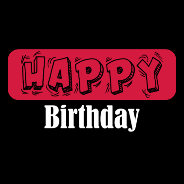 Zoom image Syntymäpäivä Happy Birthday sanoo lahja