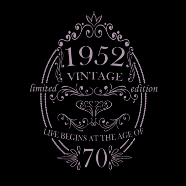 Zoom image Geboren in 1952 Verjaardagsspreuken