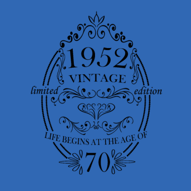 Zoom image Geboren in 1952 Verjaardagsspreuken