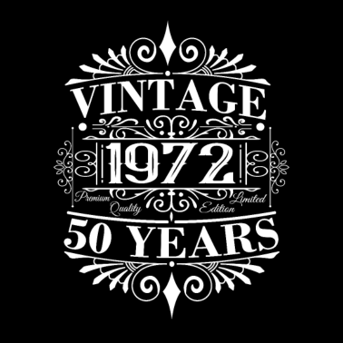 Zoom image Vintage 1972 Födelsedagsordspråk 50-årsdag