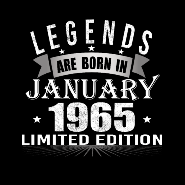 Zoom image Legender föds i januari 1965
