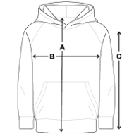 Kids Hoodie Size overview