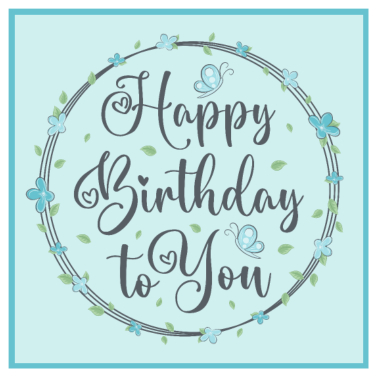 Zoom image Happy Birthday To You / Glückwunsch Geburtstag