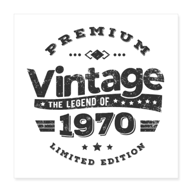 Geburtstagsspruch  - VINTAGE 1970