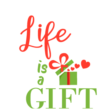 Zoom image Motivations Citations De Vie Is A Gift Anniversaire