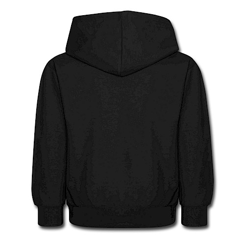 Kids Hoodie Hinten black