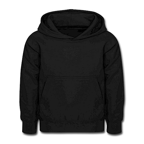 Kids Hoodie Vorne black