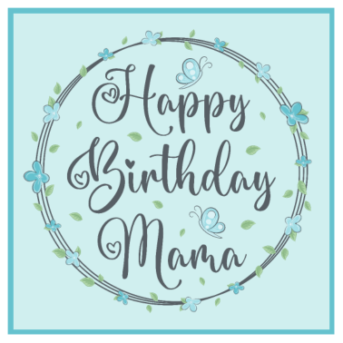 Zoom image Joyeux anniversaire Maman Mère Anniversaire Félicitations