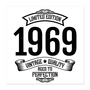 Dicho de cumpleaños  - Vintage 1969 edición limitada 52 años Cumpleaños