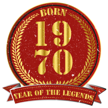 Zoom image Urodzony w 1970 r. - Rok legend