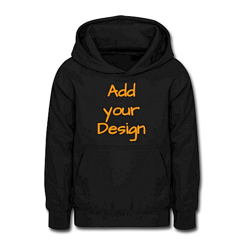 Nuorten huppari musta