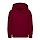 thumbnail Sudadera con capucha para adolescentes Vorne rojo bordeaux