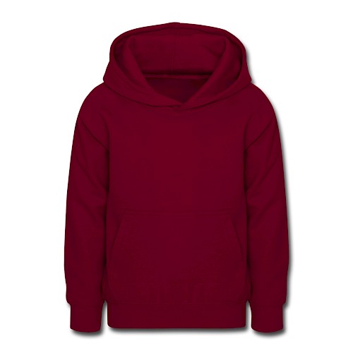 Nuorten huppari Vorne bordeaux