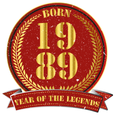 Zoom image Geboren 1989 - Jaar van de legendes
