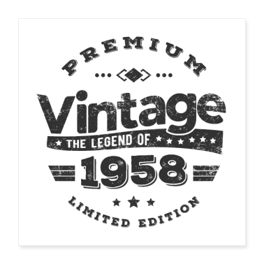 bursdagsordtak  - VINTAGE 1958