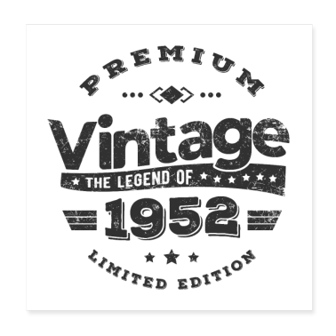 bursdagsordtak  - VINTAGE 1952