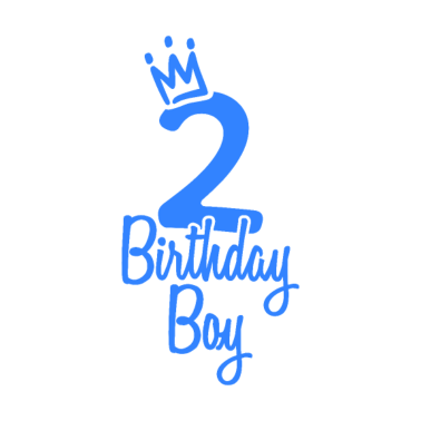 Zoom image Second birthday birthday boy