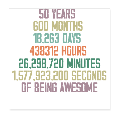 birthday saying  - 50th Anniversary Birthday Gift