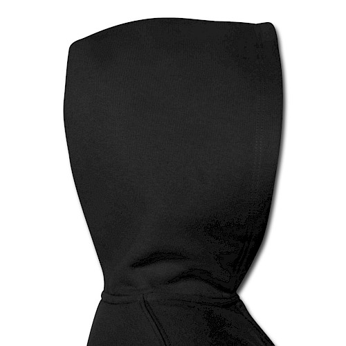 Kinder Premium Kapuzenjacke Kapuze rechts Schwarz