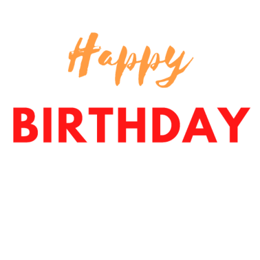 Zoom image Happy birthday