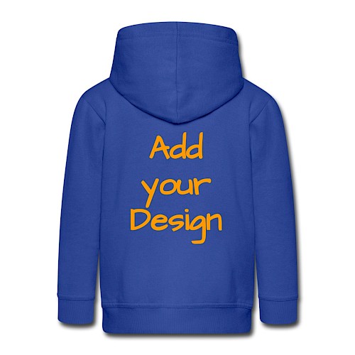 Kids' Premium Hooded Jacket royal blue