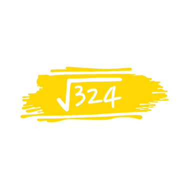 Zoom image 18-årsdag kvadratrot av 324 presentidé