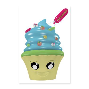 fødselsdag ordsprog  - Fødselsdag Cupcake