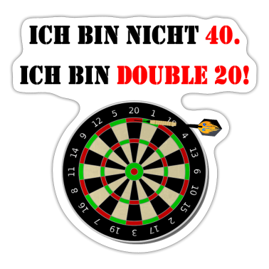 Geburtstagsspruch  - double 20