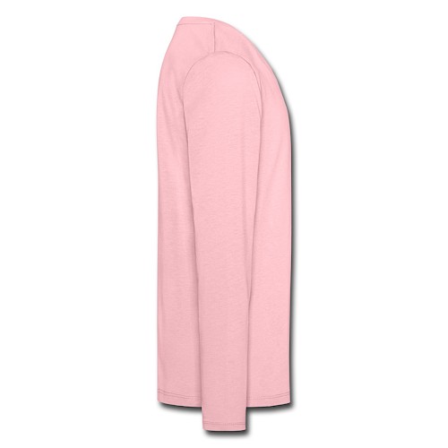 Kinder Premium Langarmshirt Rechts Hellrosa