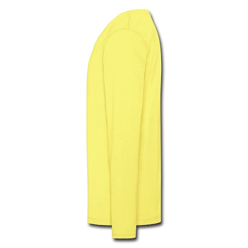 Kids' Premium Longsleeve Shirt Links yellow