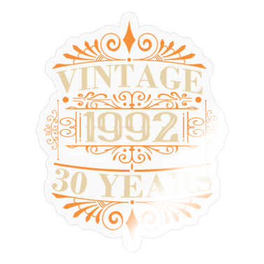 Dicho de cumpleaños  - Vintage 1992 Dichos de cumpleaños 30 años