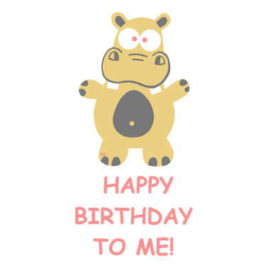 Zoom image Hippo Happy Birthday To Me prezenty urodzinowe
