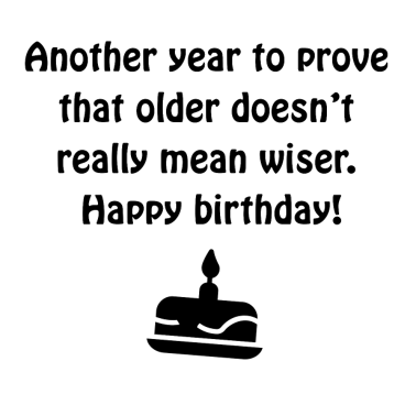 Zoom image Syntymäpäivä | Hauska | Sanominen - Lahjaidea