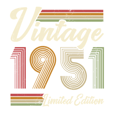 Zoom image Syntynyt 1951 70-vuotissyntymäpäivä retrona