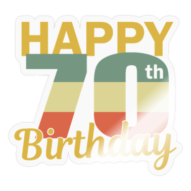 syntymäpäivä sanonta  - 70 vuotta 70. syntymäpäivälahja